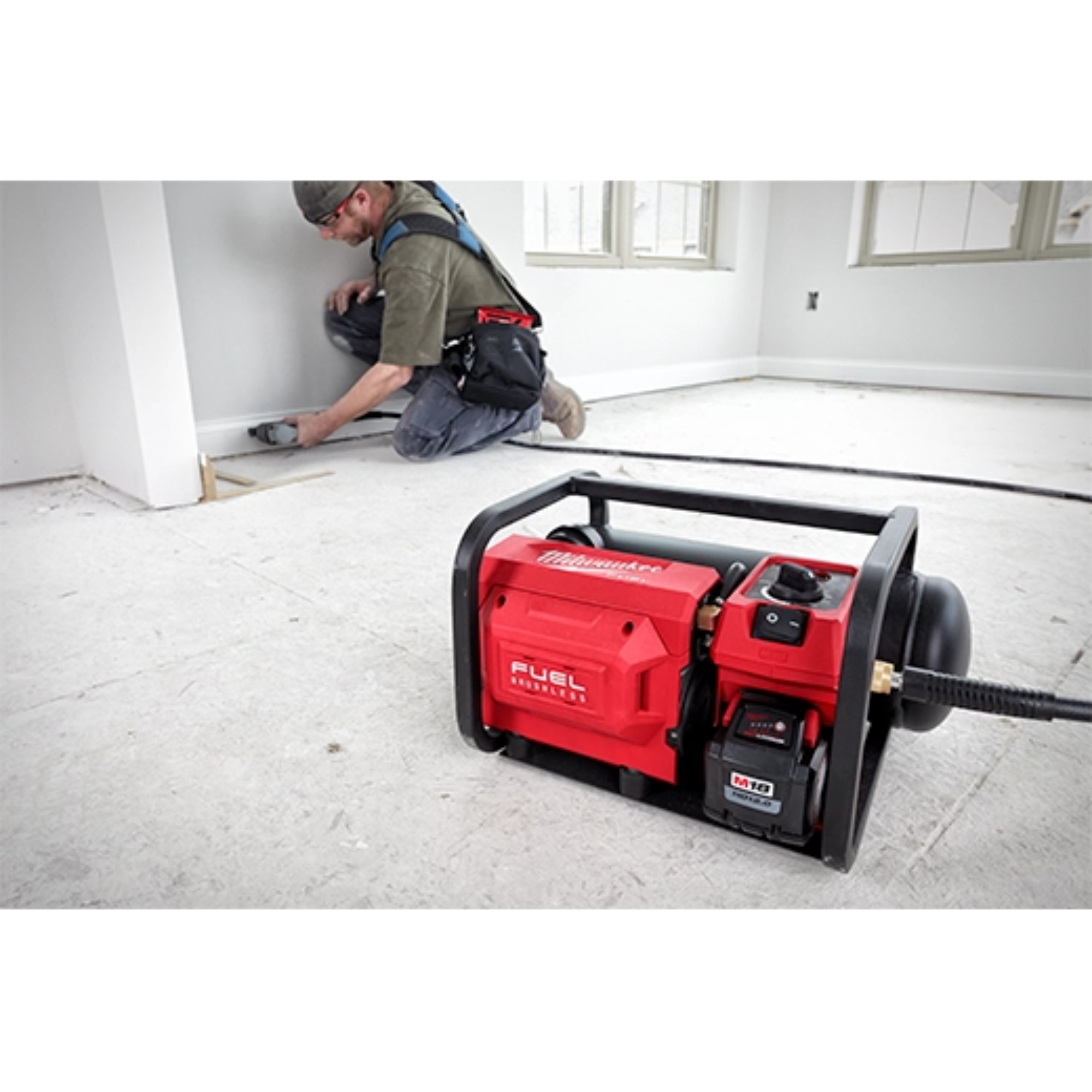 Milwaukee M18 FUEL 2 Gallon Compact Quiet Compressor from Columbia Safety